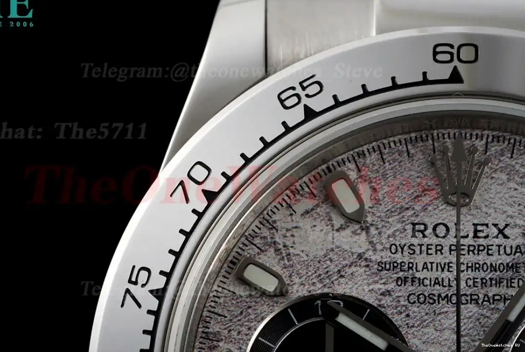 Meteorite SS Daytona 904 116509 A7750 EWF SS Dial 0420